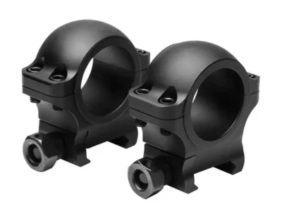 VISM 30mm Hunter Rings Black 0.9″ Height
