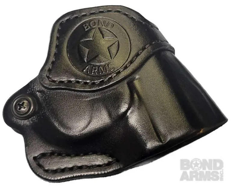 Prem Leather Cross Draw Holster w/TG Blk Prem Leather Cross Draw Holster w/TG Blk