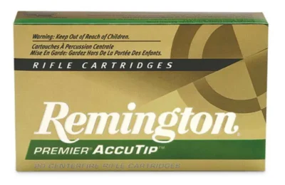 Remington Ammunition PRA243WA Premier Accutip 243 Win 95 gr AccuTip 20 Bx/ 10 Cs