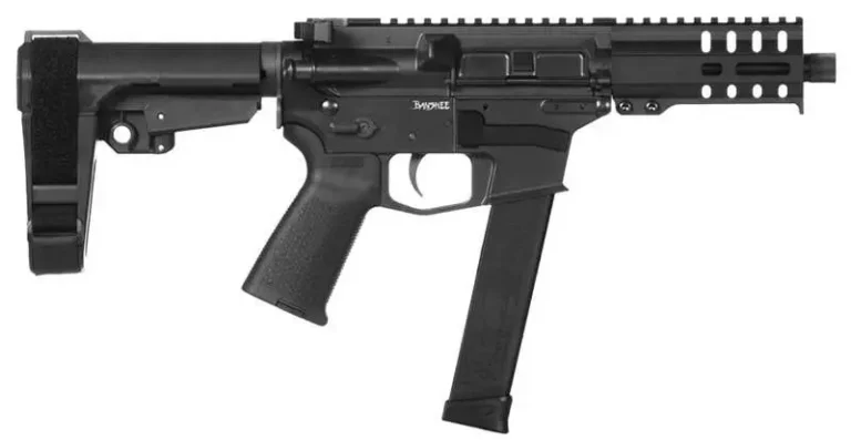 CMMG 45A691CGB Banshee 300 MKGS 45 ACP 5″ 13+1 Black Cerakote Black Magpul MOE C