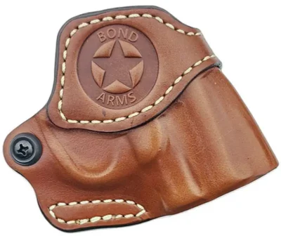 Prem Leather Cross Draw Holster LH Brn