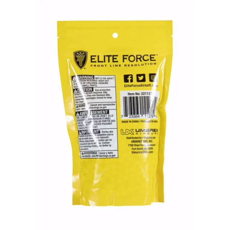 Umarex Elite Force Tracer 6mm BB’s .25g Light Green 1000/ct Umarex Elite Force Tracer 6mm BB’s .25g Light Green 1000/ct