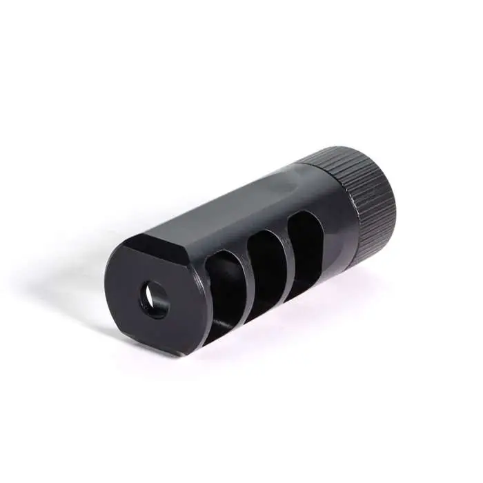 GUNNER 5.56X45 NATO MUZZLOK® 3-PORT MUZZLE BRAKE FOR AR-15 GUNNER 5.56NATO MUZZLOK 3-PORT MUZZLE BRAKE 1/2''-28 THREADS