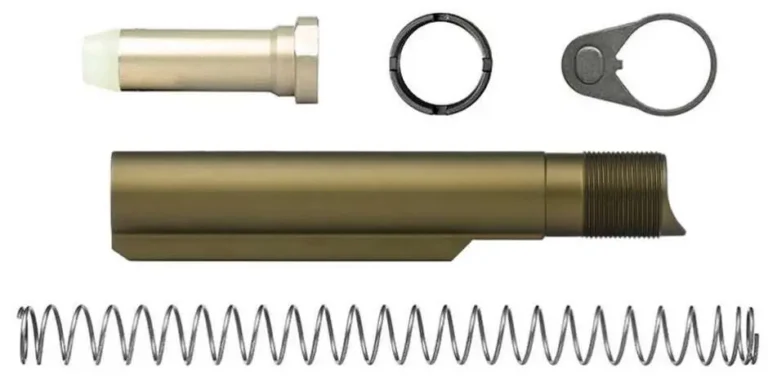 Aero Precision, Enhanced Carbine Buffer Kit, Buffer Tube Complete Assembly, Anodized Finish, Olive Drab Green, Fits AR10 Aero Precision, Enhanced Carbine Buffer Kit, Buffer Tube Complete Assembly, Anodized Finish, Olive Drab Green, Fits AR10