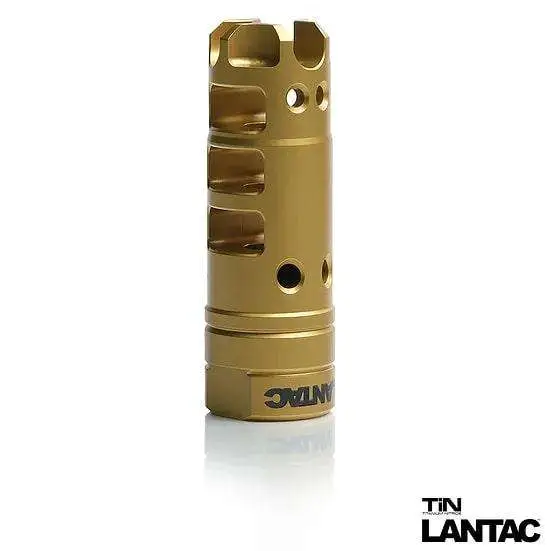 Lantac Dragon TIN Coated Muzzle Break Titanium Nitride DLC Coating