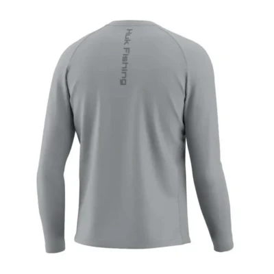 HUK VENTED PURSUIT HARBOR MIST LS S