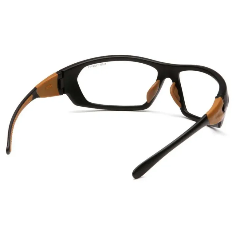 Pyramex Carhartt – Carbondale – Clear Lens with Black/Tan Frame Pyramex Carhartt – Carbondale – Clear Lens with Black/Tan Frame