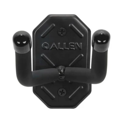 ALLEN DEFENDER COATED DOUBLE HOOKS WITH METAL MOUNTING BASE