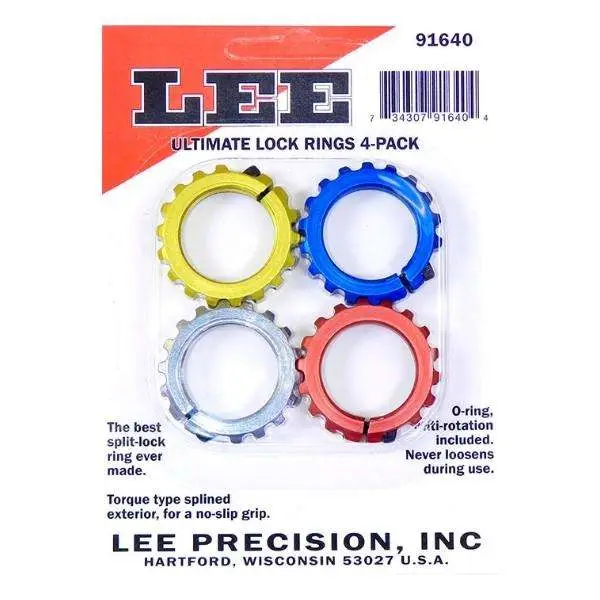 LEE Ultimate Lock Rings 4 Pack LEE Ultimate Lock Rings 4 Pack
