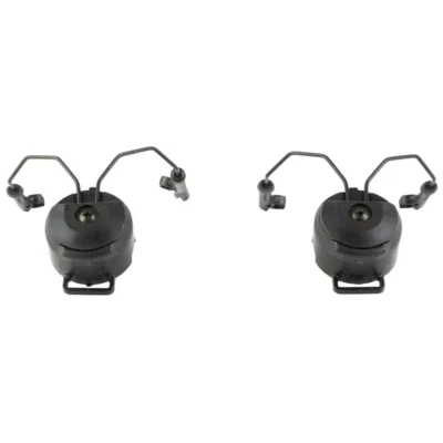 Peltor/3M, Accessory Rail Connector,ComTac V, Black, Plastic