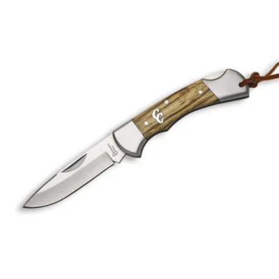 Cattleman Knife Sagebrush Lock back – Zebra Wood 3in Blade