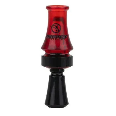 Cupped Comeback Quack Double Reed Red / Black  Game Call