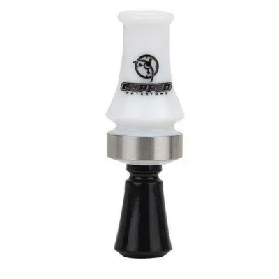 Cupped Comeback Quack Double Reed White / Black  Game Call