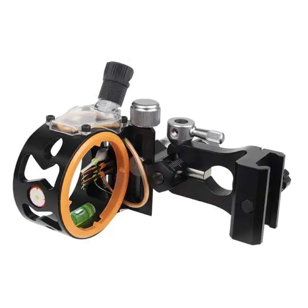 Dead Ringer Tackdriver Black Series Bow Sight Picatinny 5 pin .010 Dead Ringer Tackdriver Black Series Bow Sight Picatinny 5 pin .010