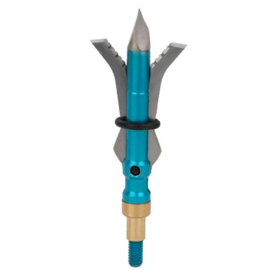 Dead Ringer Broadhead Great White 100/125 Grain 2.5in Cut Blue