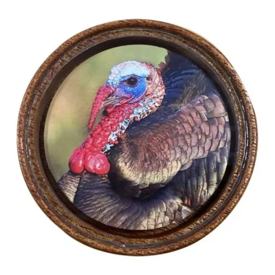 Grind Barkin Betty Pot Call (Glass Over Glass-Mahogany Pot/Hickory Striker)