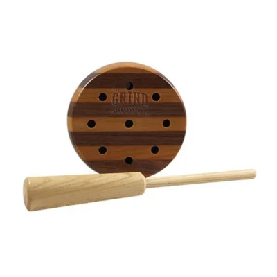 Grind The Cooker Pot Call Cherry and Walnut with Hickory Striker