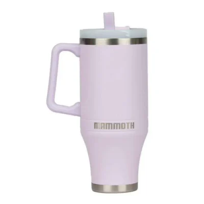 Mammoth Ascent 40 oz Tumbler with handle and straw –  Lavender