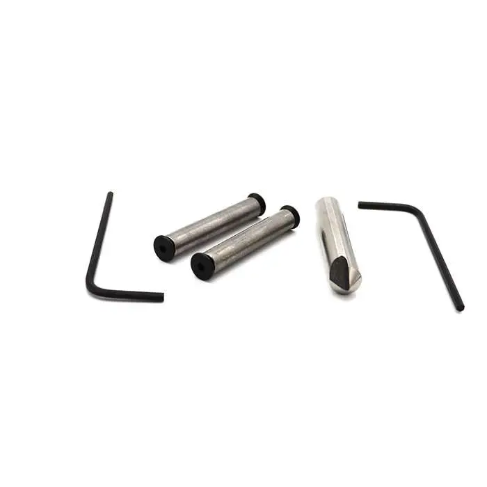 THREADED RECEIVER PINS WITH COUNTERSINK TOOL THREADED RECEIVER PINS W/COUNTERSINK TOOL FOR RUGER 10/22LR THREADED RECEIVER PINS WITH COUNTERSINK TOOL THREADED RECEIVER PINS W/COUNTERSINK TOOL FOR RUGER 10/22LR