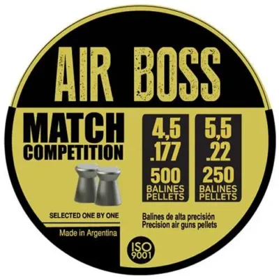 Apolo Air Boss Match Competition 8.48gr 4.49/4.52mm .177 Caliber 500rd
