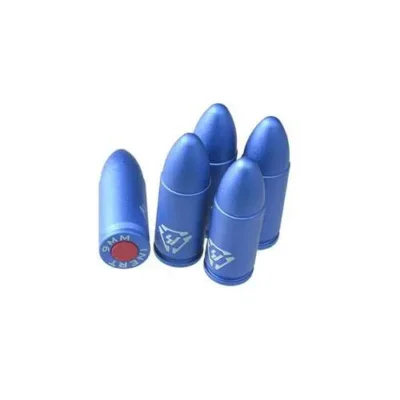 ALUMINUM DUMMY ROUNDS ALUMINUM DUMMY ROUNDS-9MM – 5PK
