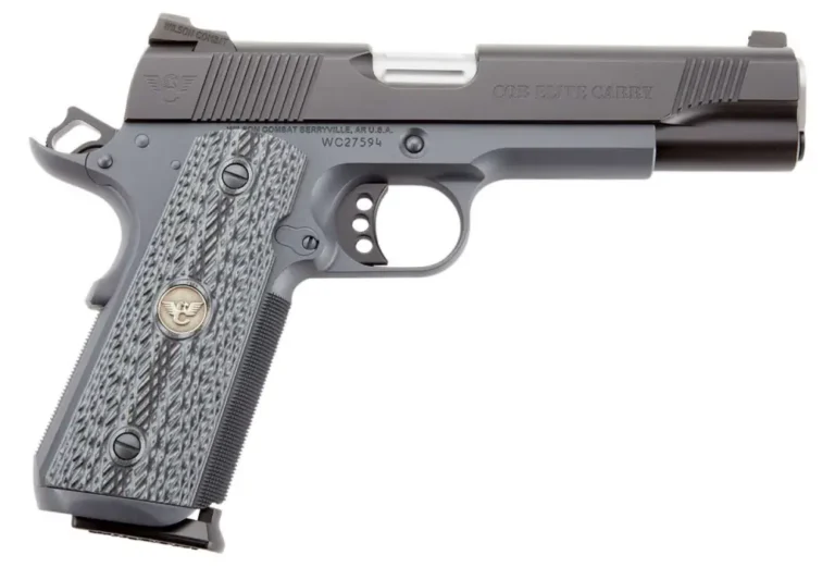 Wilson Combat CQBECFS9 1911 CQB Elite Carry 9mm Luger 5″ 10+1 Gray Carbon Steel Wilson Combat CQBECFS9 1911 CQB Elite Carry 9mm Luger 5″ 10+1 Gray Carbon Steel