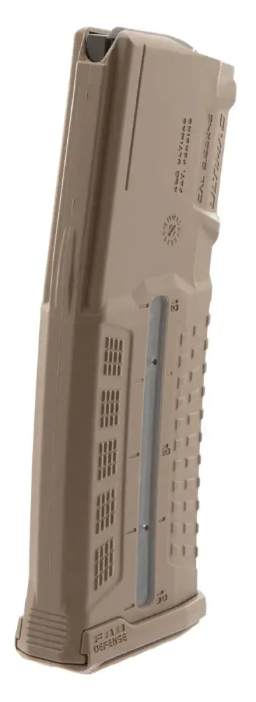 FAB Defense FXUMAGR30T Ultimag  5.56 NATO AR-15,M4,M16 30rd Flat Dark Earth Deta
