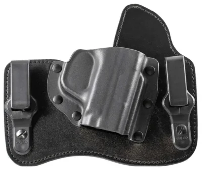 Galco KT826B KingTuk Deluxe Black Kydex/Leather IWB S&W M&P Shield 45 Right Hand
