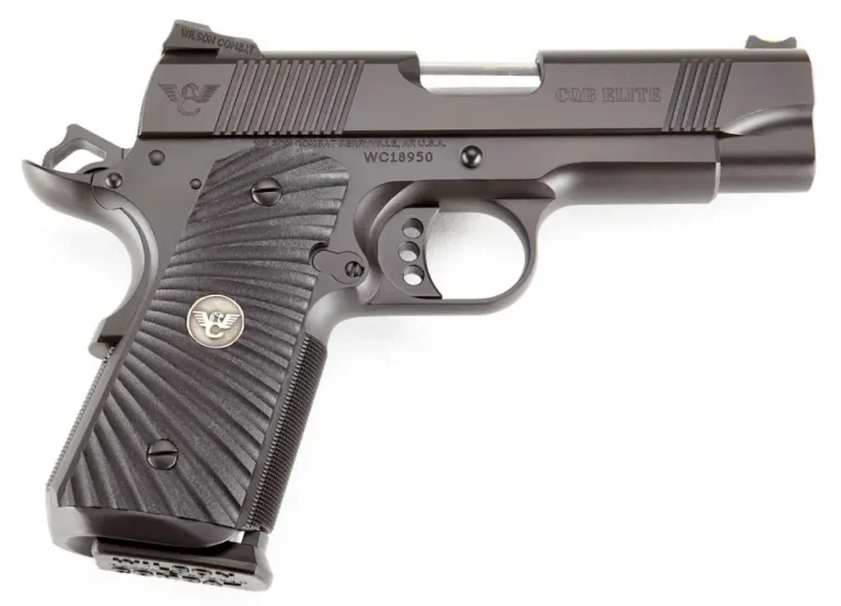 Wilson Combat CQBECP9 1911 CQB Elite Compact 9mm Luger 4″ 7+1 Black Black G10 St Wilson Combat CQBECP9 1911 CQB Elite Compact 9mm Luger 4″ 7+1 Black Black G10 St
