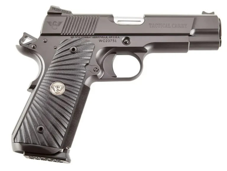 Wilson Combat TCCOM45 1911 Commander Tactical Carry 45 ACP 4.25″ 8+1 Black Black Wilson Combat TCCOM45 1911 Commander Tactical Carry 45 ACP 4.25″ 8+1 Black Black