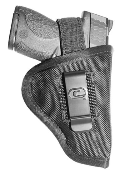 Crossfire CRFTUSA1C3 Undercover  Black 1680D Ballistic Nylon IWB/OWB 3-3.5″ Comp