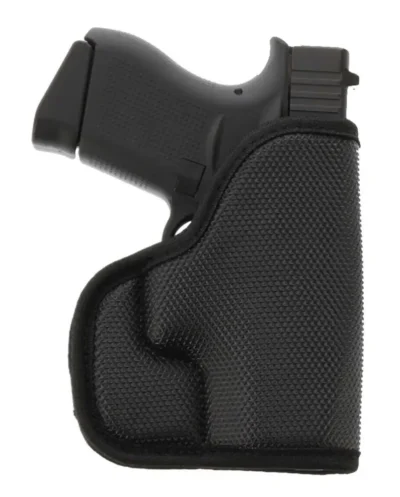 Galco SOU436B Stuckon-U  Black Rubber Pocket Ruger LCP Ambidextrous