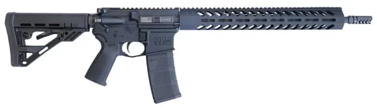 HM Defense Defender M5L 223 Rem,5.56 NATO 16″ 30+1 Black Hard Coat Anodized Mil-