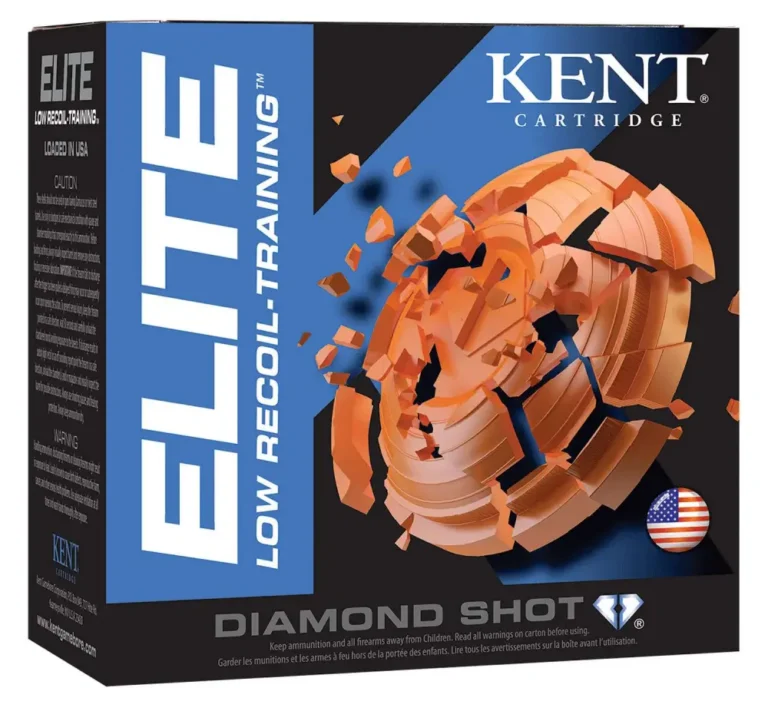 Kent Cartridge E122L208 Elite Low Recoil/Training 12 Gauge 2.5″ 3/4 oz 8 Shot 25 Kent Cartridge E122L208 Elite Low Recoil/Training 12 Gauge 2.5″ 3/4 oz 8 Shot 25