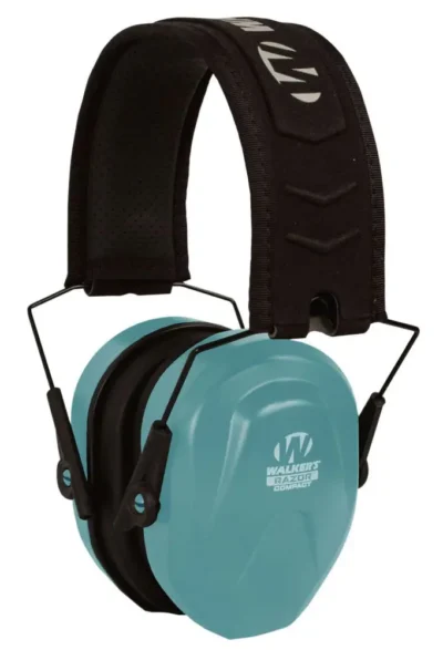 Walkers GWPCRPASBL Razor Compact Passive Muff 24 dB Blue