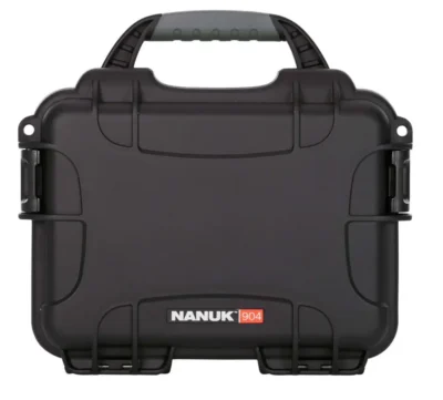 Nanuk Pistol and Accessory Hard Case w/Foam Black 8.4 in. x 6 in. x 3.7in