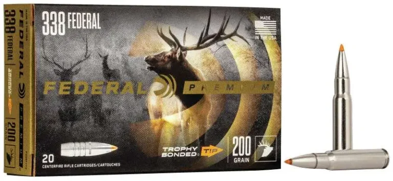 Federal PB338TT200 Premium  338Cal 200gr 50 Per Box/4 Case