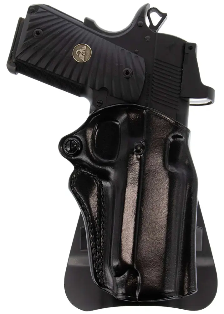 Galco SM2-652B Speed Master 2.0 OWB Black Leather Paddle Fits Mossberg MC1sc/Ruger Max-9/S&W M&P Shield Plus/Shield 3″9/40 & 2.0 9/40 Right Hand Galco SM2-652B Speed Master 2.0 OWB Black Leather Paddle Fits Mossberg MC1sc/Ruger Max-9/S&W M&P Shield Plus/Shield 3″9/40 & 2.0 9/40 Right Hand