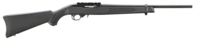 Ruger 31210 10/22 Carbine 22 LR 10+1 18.50″ Satin Black Alloy Steel Barrel, Satin Black Picatinny Rail Steel Receiver, Black Synthetic Fixed Stock