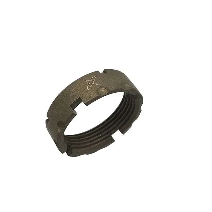 AR-15 BILLET CASTLE NUT AR-15 BILLET CASTLE NUT BURNT BRONZE