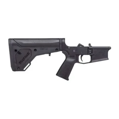 Aero Precision M4E1 Complete Lower Receiver w/ MOE Grip & UBR Gen2 Stock – Anodized Black