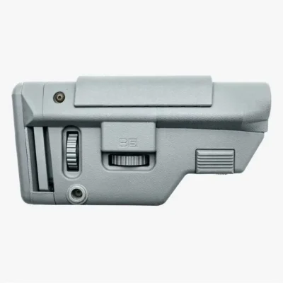 AR-15 PRECISION STOCKS COLLAPSIBLE AR-15 PRECISION STOCK COLLAPSIBLE GRAY- LONG
