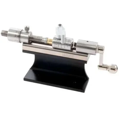 WILSON STAINLESS MICROMETER TRIMMER WITH STAND STAINLESS CASE TRIMMER KIT WITH MICROMETER & STAND