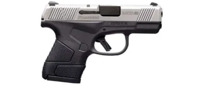 Mossberg 89006 MC1sc  9mm Luger 3.40″ 6+1 7+1 Matte Black Matte Stainless Black