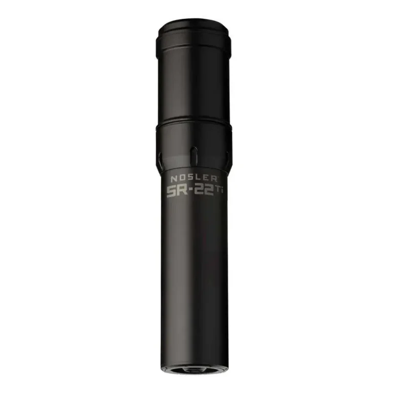 Nosler Suppressor SR-22 Ti Black Nosler Suppressor SR-22 Ti Black