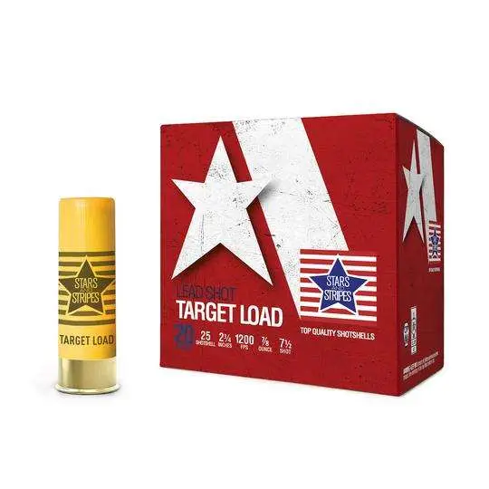 20 ga 2 3/4″ 7/8oz #7.5 Shot 1200fps 25/rd