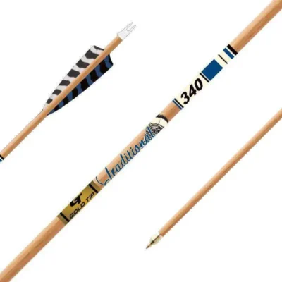 Gold Tip Traditional XT Arrows 400 5 in. Feathers 6 pk.