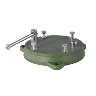 MOUNTS FOR BROWNELLS VISE GUNSMITH BENCH VISE, DIRECT MOUNT ROTARY BASE, GREEN