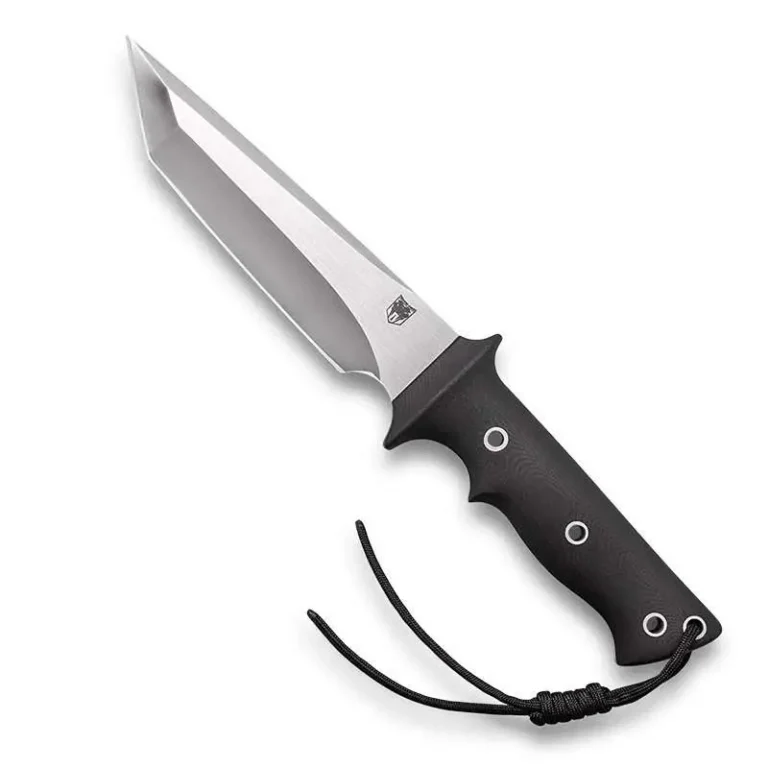 CobraTec Renegade 440C Tanto Blade Knife Fixed Blade Black CobraTec Renegade 440C Tanto Blade Knife Fixed Blade Black