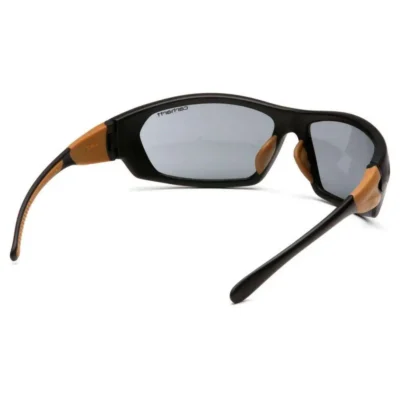 Pyramex Full Frame Heavy Duty Safety Glasses Black-Tan Frame/Gray Lens